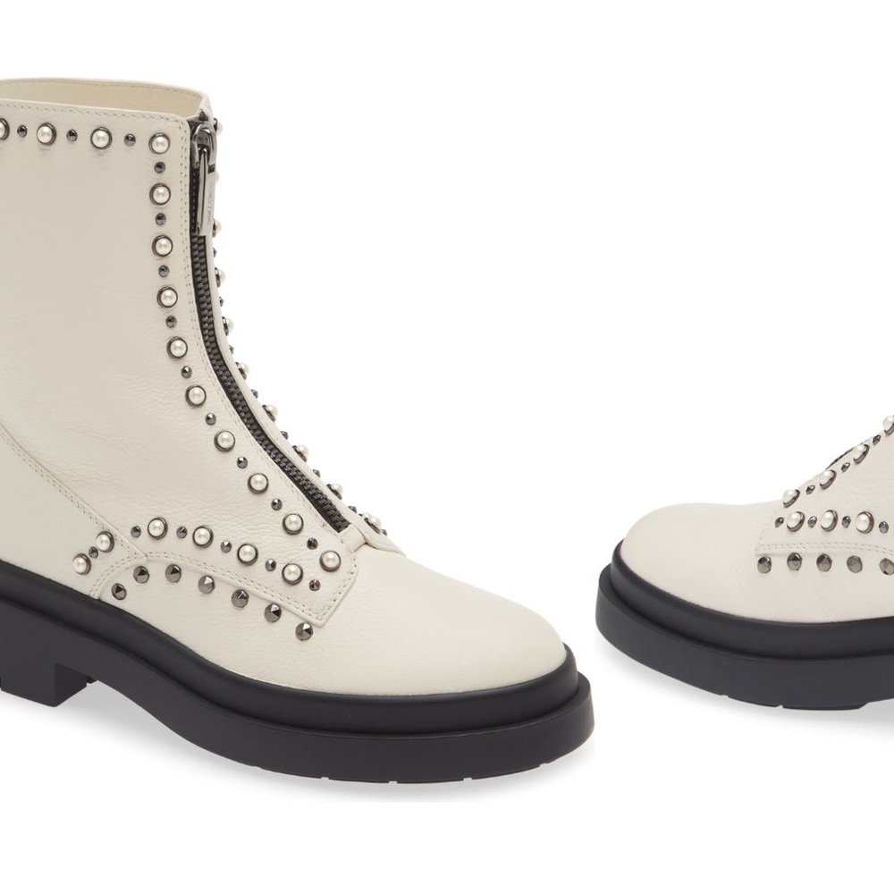 Jimmy Choo studded boot size 40
